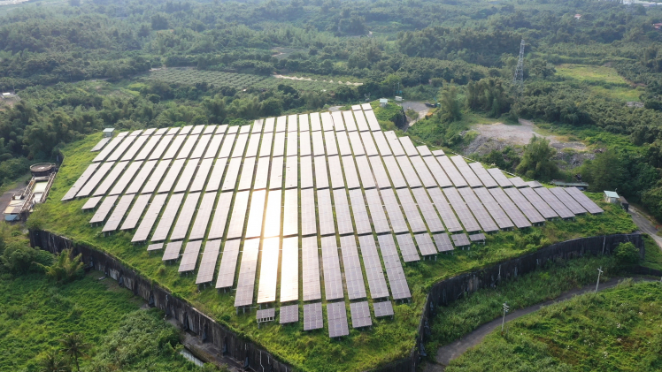 【臺南關(guān)廟垃圾掩埋場+臺南公滯池】多元電廠解決方案 土地活化再利用 生態(tài)與綠能共生共融
